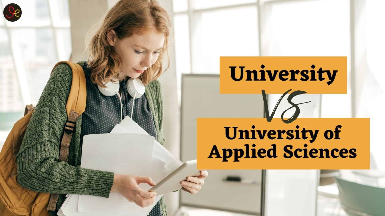 University vs university of applied sciences